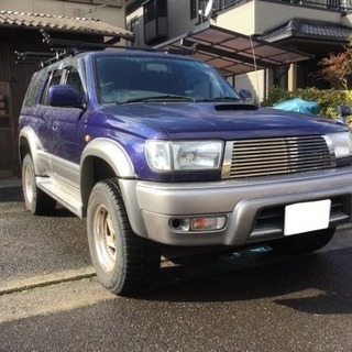 車検たっぷりヒッチメンバー付きディーゼルターボハイラックスサーフ