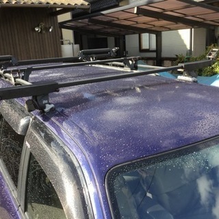 車検たっぷりヒッチメンバー付きディーゼルターボハイラックスサーフの画像