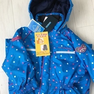 新品PURECONSCIOUS☆スノーウェア90cm☆サイズ調整機能付きの画像