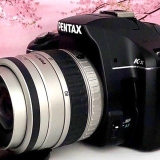 初心者向け✨小さく軽い一眼レフ✨機能も充実で安心✨Pentax K-X