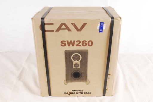7787　未使用　CAV　2.1CH　アクティブホームシアターシステム　SW260　サブウーファー　アントレ