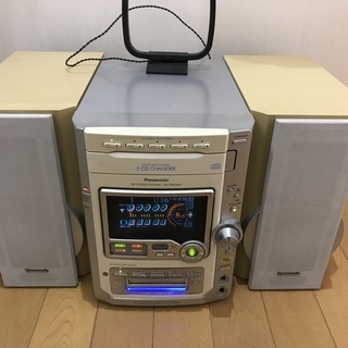 パナソニック　CD/MDコンポ　