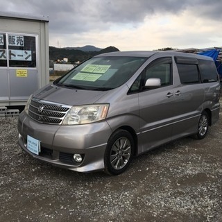 審査なし分割可能 車検31年10月 絶好調アルファード 3,00...
