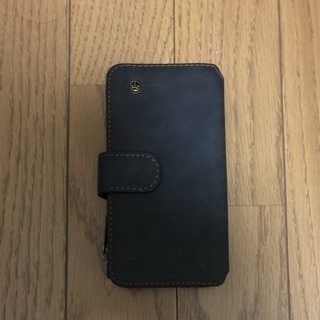 i phon7.8兼用レザーウォレット。
