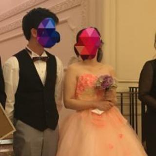 結婚式　カラードレス
