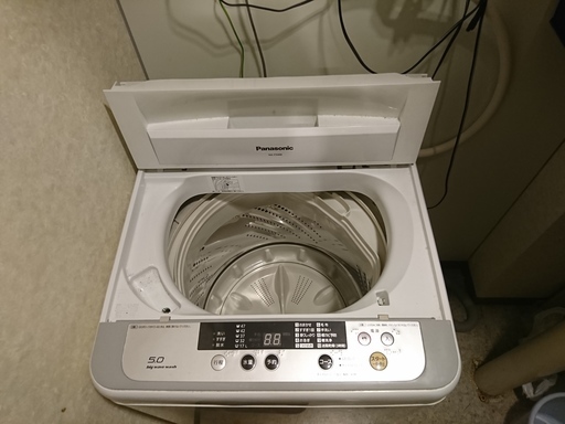 パナソニック　全自動洗濯機　5.0㎏　NA-F50B8　2014年製