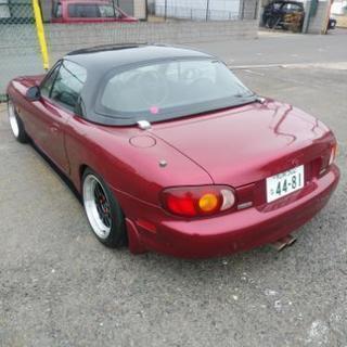 カスタム車！　ロードスター　オープン　ＮＢ6　ＡＴ　車検1年以上！の画像