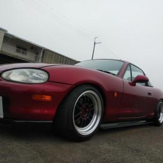 カスタム車！　ロードスター　オープン　ＮＢ6　ＡＴ　車検1年以上！の画像
