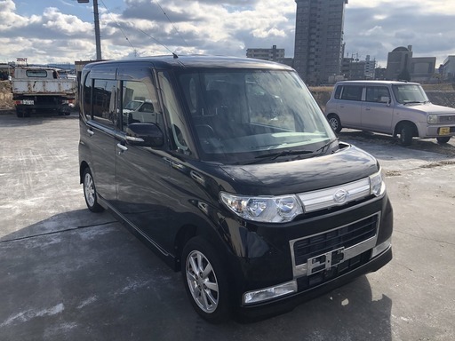 H22ダイハツタントカスタムX人気の黒 (euope) 男川のタントの