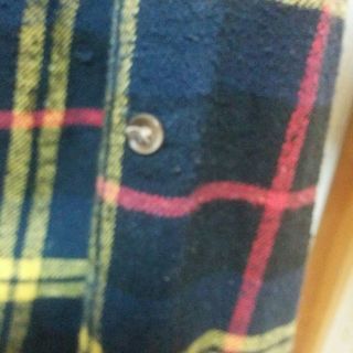 チェック柄シャツ　Mの画像