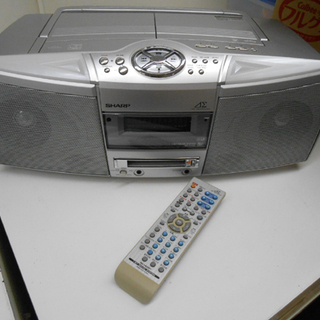 sharp MDラジカセの中古が安い！激安で譲ります・無料であげます