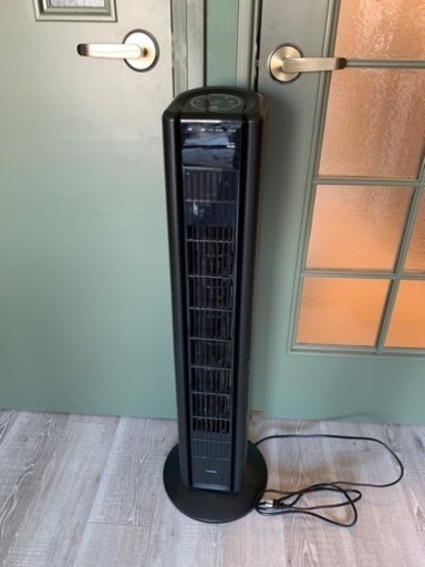 【1500円】スリムなおしゃれ扇風機(ブラック)