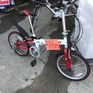 6段変速 折りたたみ自転車 switzsport スウィツスポート 20インチ