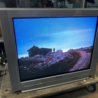 日立 29インチ ブラウン管テレビ うつりました