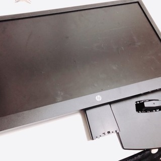パソコンの液晶ディスプレイ hp