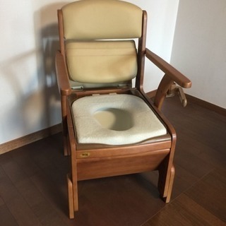 【未使用】介護用 椅子 トイレの画像