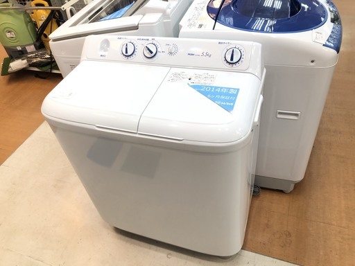 安心6ヵ月保障付！二層式洗濯機入荷致しました！