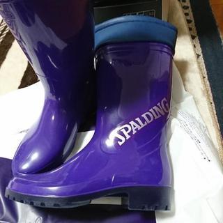 SPALDING レインシューズの画像