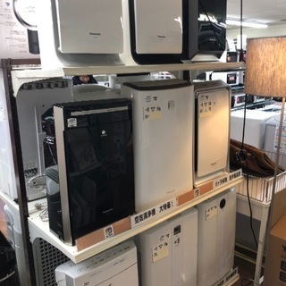 加湿機能付き空気清浄機あります！インフルエンザ、乾燥対策に！