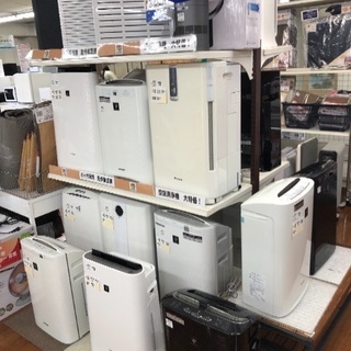 加湿機能付き空気清浄機あります！インフルエンザ、乾燥対策に！の画像