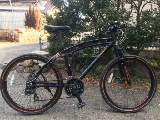 9.ドッペルゲンガー26インチ(アルミフレーム、ディスクブレーキ)