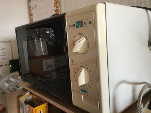 お話中です☆電子レンジ