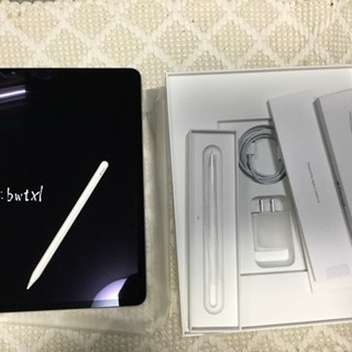 IPad Pro 12.9インチWi-Fi64GB スペースグレイ(MTEL2J/A)アップルペンシル付き 第2世代ほぼ新品‼︎値下げ‼︎の画像
