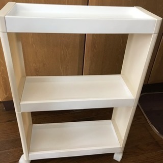 キャスター付き ラック キッチン 収納 3段 隙間収納 小物 棚