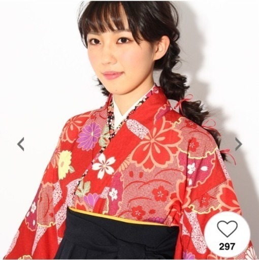 ピンクラテ 袴  小物付き！卒業式に。