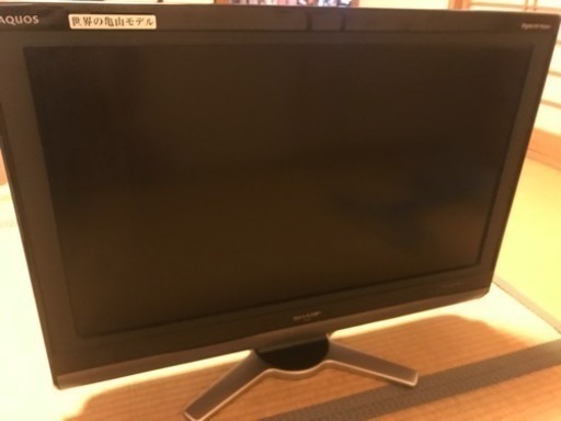 値下げしました！テレビ シャープ32型 AQUOS世界の亀山モデル