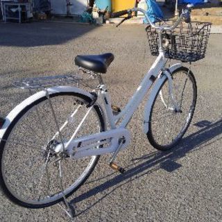 強くて錆びない自転車白27インチ２年半