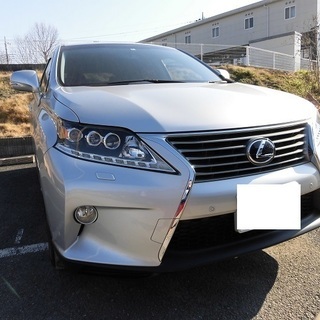 H26　レクサスRX450ｈハイブリッド　4WD　純正ナビ　純正AW　13175の画像