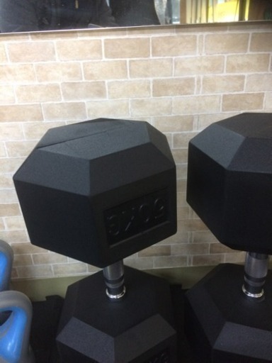 ラバーヘックスダンベル  35kg 2個