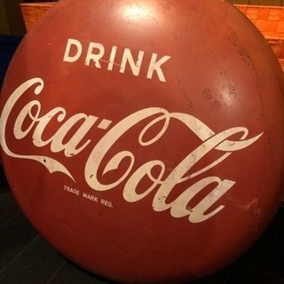 コカコーラ サイン 看板の画像