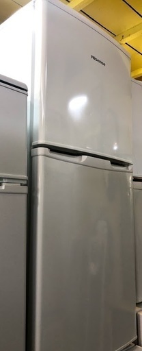 【送料無料・設置無料サービス有り】冷蔵庫 Hisense HR-B106JW 中古