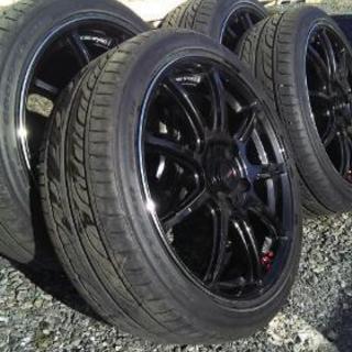 ホイール   クロススピードRS9(７Jピッチ48)   タイヤ   グッドイヤーLS2000(215/40/17)  の画像