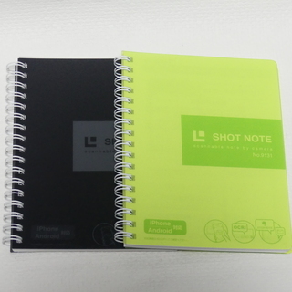 キングジム ショットノート 9131 ツインリングタイプ Mサイズ A6　新品未使用の画像