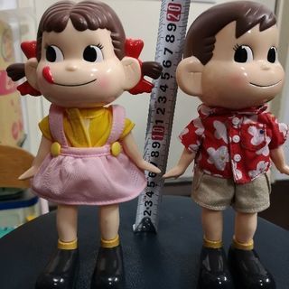 ぺこちゃん、ぽこちゃん人形の画像