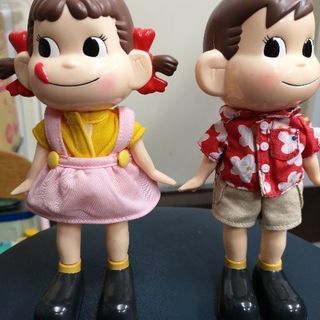 ぺこちゃん、ぽこちゃん人形の画像