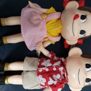 ぺこちゃん、ぽこちゃん人形の画像