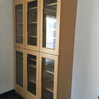 ゼロ円→大型本棚扉付き