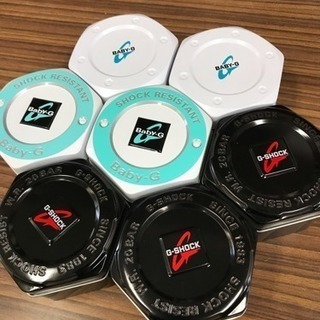 終了予定　CASIO カシオ  G-SHOCK&Baby-G 空...