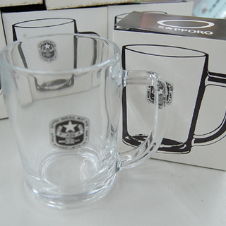 未使用保管品 サッポロ黒ラベル サッポロビール ミニジョッキ 24個セット グラス お店等に！ ☆ PayPay(ペイペイ)決済可能 ☆ 札幌市 清田区 平岡の画像