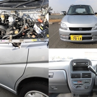 スバル　プレオ　H17年　車検H32年3月17日まで　走行少　乗って帰れます！の画像