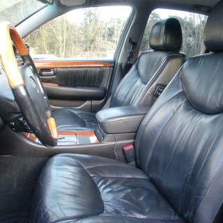 【逆輸入車・希少】レクサス　LS430　左ハンドル　20インチカールソンAW　ウーハー　ETC　サンルーフ　タイベル交換済み　の画像