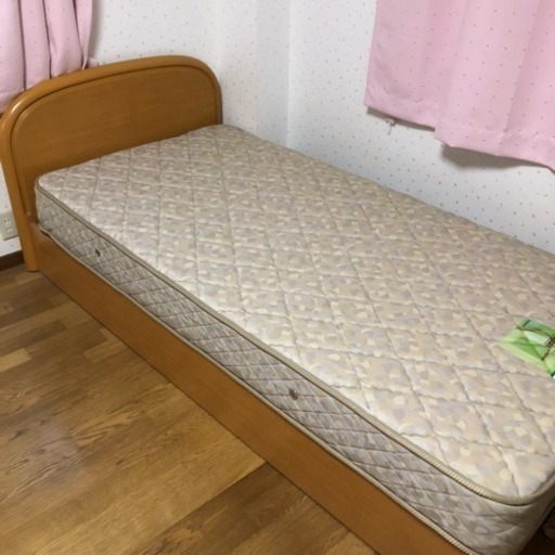 決定しました   シングルベッド  中古