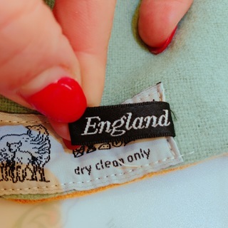 Made in EnglandのカラフルWoolマフラーの画像