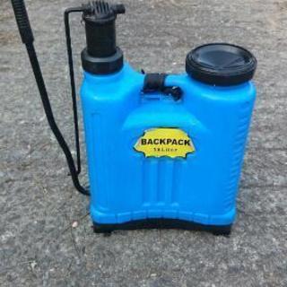 手押し噴霧器差し上げます❗