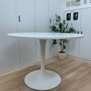 IKEA ドクスタ DOCKSTA ドクスタ テーブル, ホワイト/ホワイト, 103 cm - IKEA