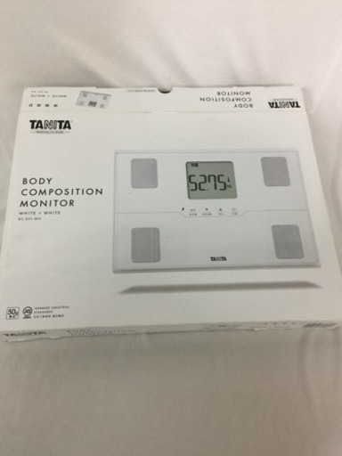 [エイブイ]タニタ　体重計　体組成計　BC-E01-WH　未使用品